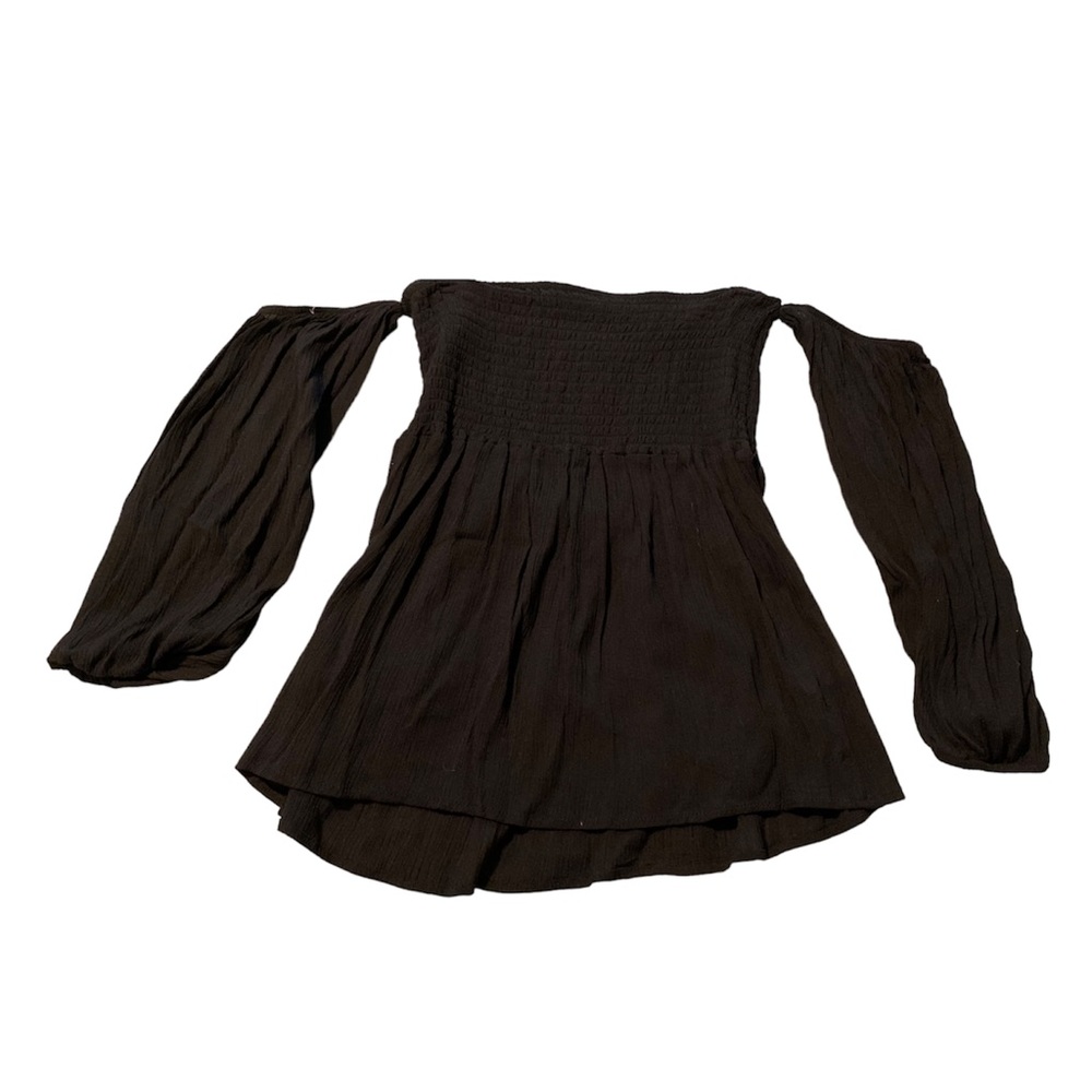 Black over the shoulders with sleeves